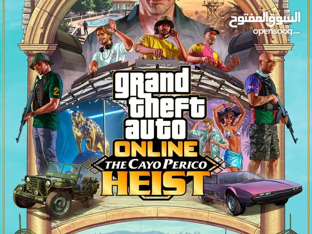 بيع حسابات GTA V بمستويات عالية وأرصدة افتراضية لجميع الأجهزة