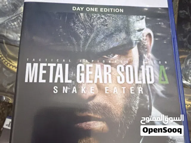 لعبة metal gear solid للبيع نظيفه جدا