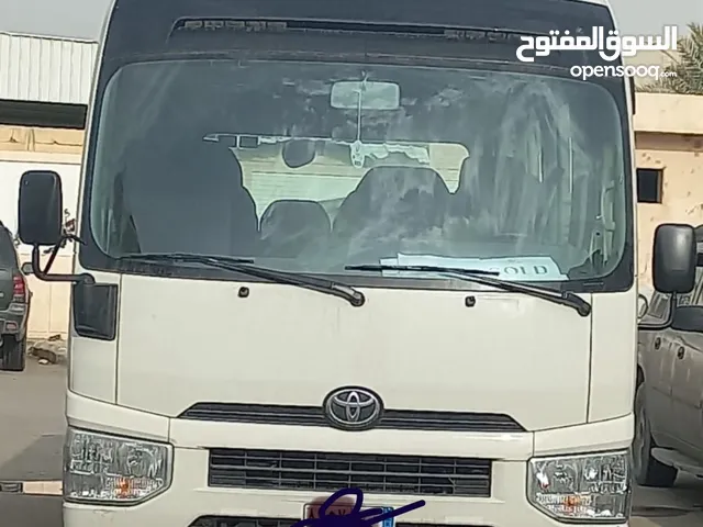 Rental Coaster Bus & Shuttle Services staff transport. كوستر حافلات لإيجاد