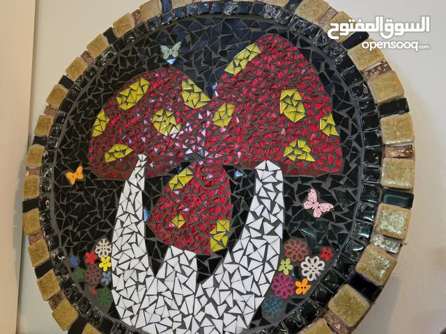 قطعه موزايك مصنوعه يدويا Mosaic art فن الفسيفاء