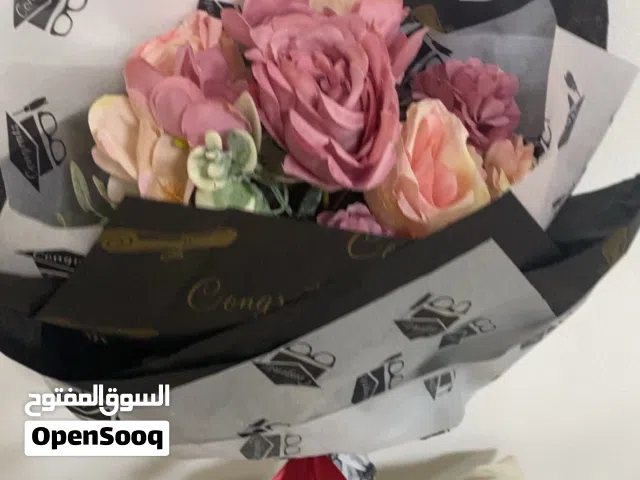 باقة ورد صناعية