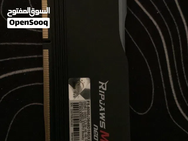 16 GB DDR5 6000mhz (CL36)