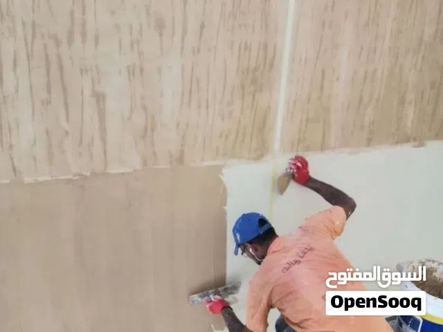قصير قصارى اسباني  ملونه ودهان داخلي وديكورات وعلاج فرفيس وعزل أسطح وابيار
