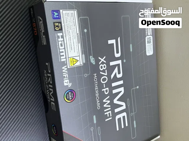 Motherboard Asus prime X870-p جديدة