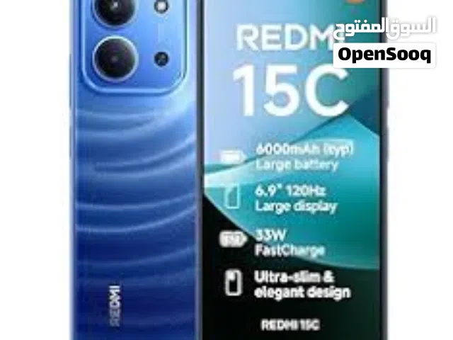 ريدمي 15C (Redmi 15C) من شركة شاومي، وهو هاتف اقتصادي جديد يتميز ببطارية ضخمة وشاشة كبيرة.المواصفات