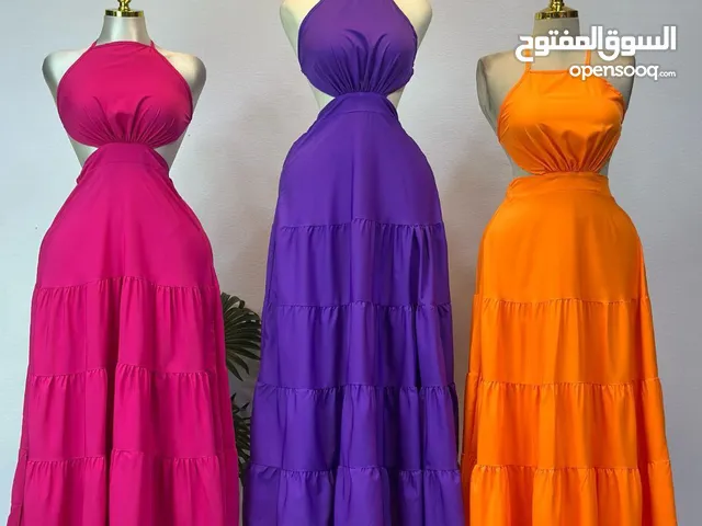فستان طول كامل يجنن كلوش الخامة جيسيكا كوري وزن 45 إلى 80