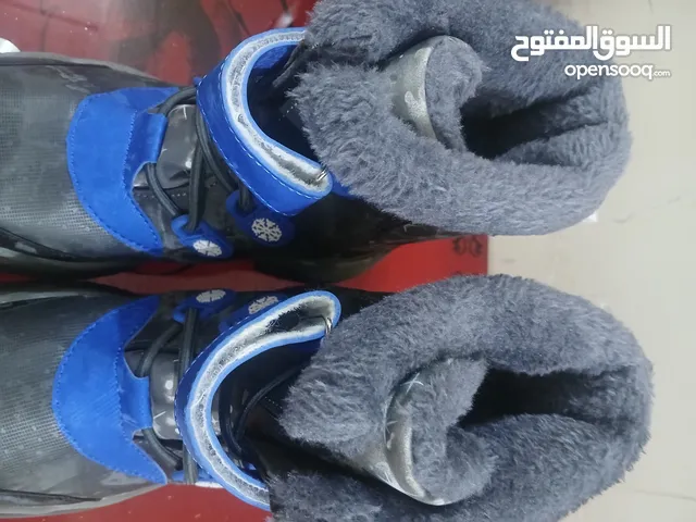بوت نسائي مبطن فرو مريح كعب جيلاتيني
