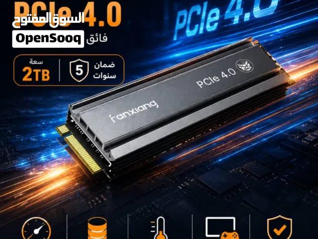 قرص SSD NVMe PCIe 4.0 من Ranxiana