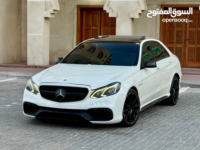 مارسيدس بنز E63 AMGخليجي موديل 2014 فل اوبشن بحالة ممتازة