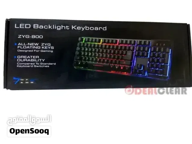 كيبورد سلكي ديسكتوب معرب ZYG-800 DESKTOP WIRED KEYBOARD USB