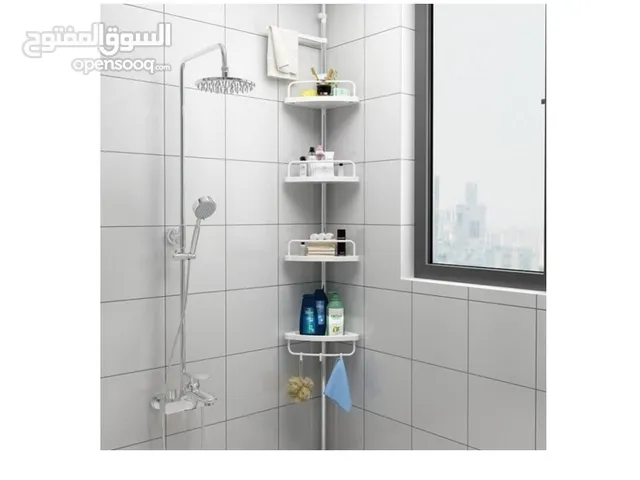 زاوية رفوف لتنظيم الحمام