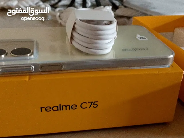 Realme C75 – 128 GB / 8 GB RAM جديد بالكرتونة + شاحن 45W