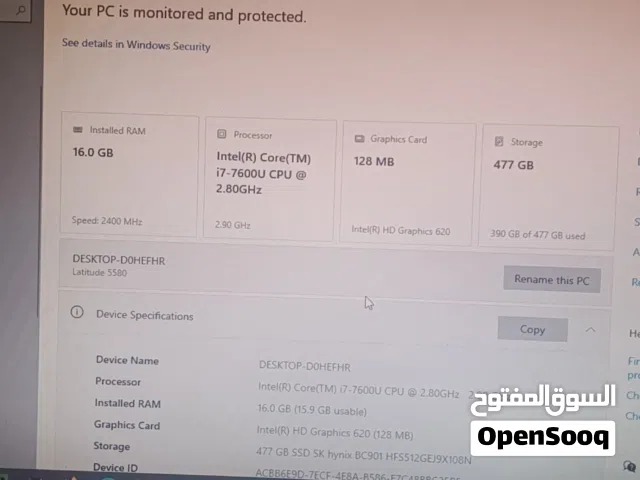 Windows Dell for sale  in Baghdad