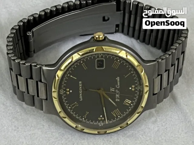 نوادر ساعة لونجين تيتانيوم كوارتز
