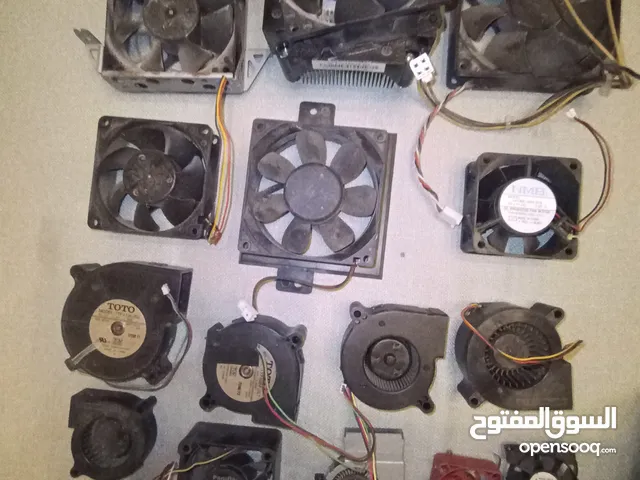 مروحات تبريد انوع مختلفة