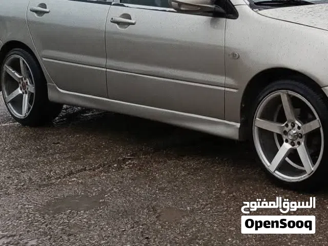 4 فردات جنط مقاس 17 فيزون مع الكاوشوك للبيع او البدل على جنط لانسر الشركة للتواصل