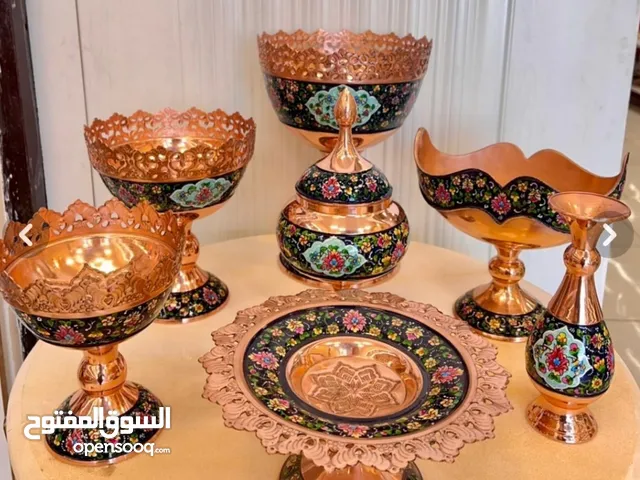 بيع أواني نحاسية عالية الجودة وتصميمات جميلة