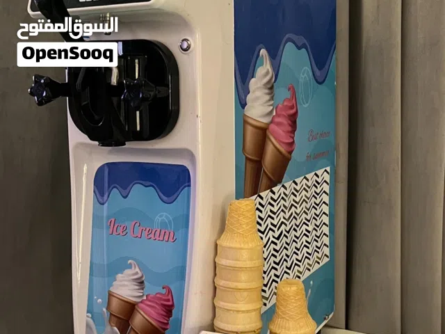 ماكينة ايس كريم مصب واحد مستعمله
