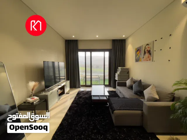 Furnished 1-Bedroom with Golf View for Sale in Jebel Sifah شقة مفروشة غرفة وصالة للبيع في جبل سيفة