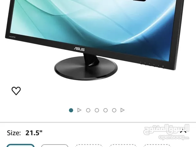 21.5" Asus monitors for sale in Abu Dhabi