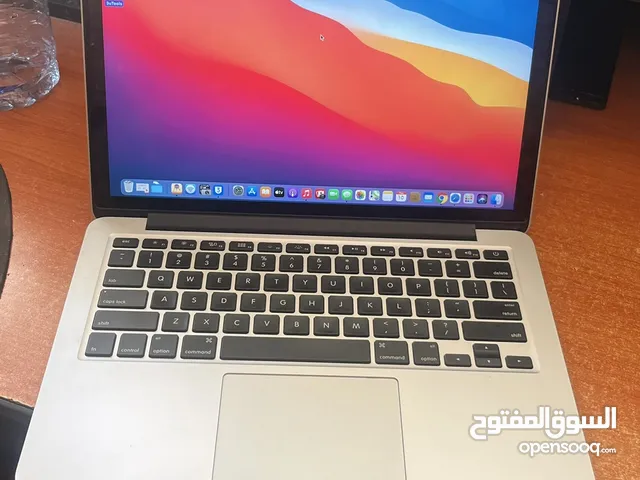 ماك بوك برو MacBook Pro مستخدم نظيف لا يعاني من اي خلل استخدام شخصي بسعر مغرييي جداً جداً