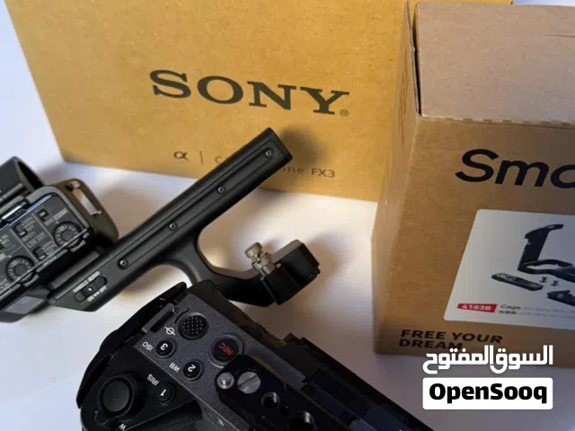 Sony FX3 with Tascam audio gear and smallrig cage for sale