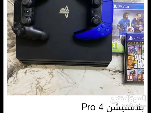 بلاستيشن فور برو جديده بحاله الوكاله
