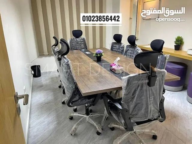ترابيزة اجتماعات خشب Mdf اسباني مستورد/ ميتينج روم/ Meeting room/ Meeting table