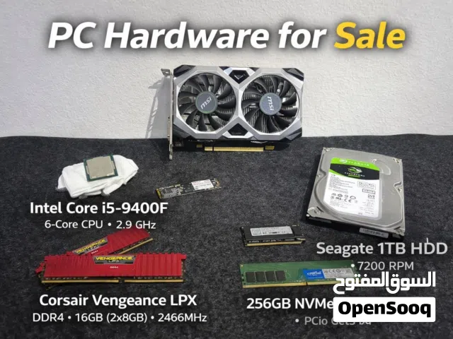 Used PC Parts (GTX 1650, i5-9400F, RAM, SSD) – Bundle or Individual  DM for Price