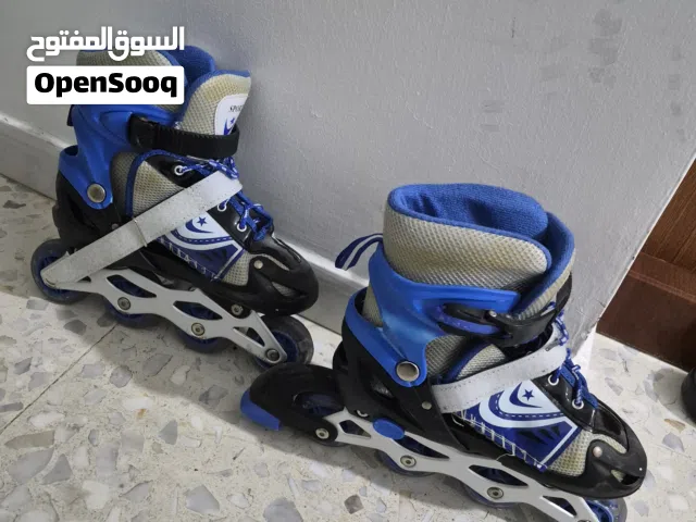 سكيت شوز عجل مستعمل بحالة ممتازة مقاس 35-38