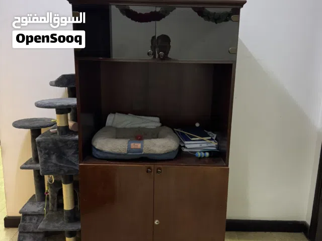 TV and storage cabinet