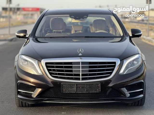 MERCEDES BENZ S500 2015 GCC FULL OPTION PERFECT CONDITION