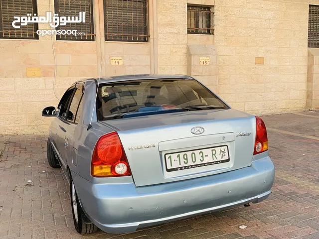 هونداي اكسنت 2005 سيارة مشالله افحص وين بدك ترخيص تامين جديد سيارة بحالة الشركة قطارة بل بنزين