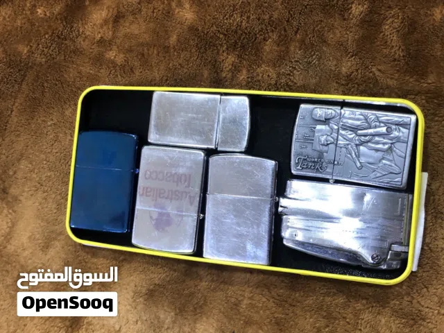 مجموعة ولاعات  zippo ورونسون  انتيكا بحاله جيده مع علبة تعبئه