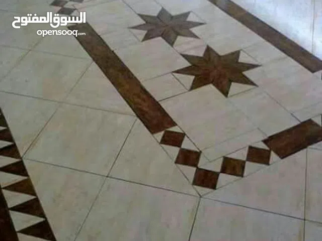 مبلط فني وحرفي  لجميع اعمال البلاط لخدمه صيانه المطابخ والطاولات المعلقه بالبلاط السراميك والبرسلان