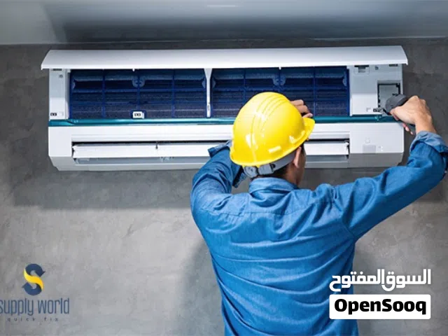 فني صيانة وتركيب مكيفات (تعبئة غاز مكيف) تصليح مكيفات وتبديل قطع مع توصيل