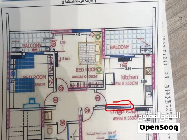 شقة 112 متر بالجوهرة ب 162 مليون