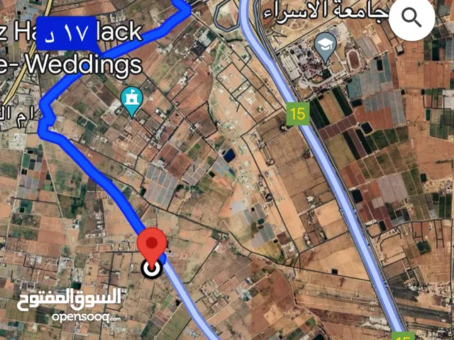 Residential Land for Sale in Amman Airport Road - Madaba Bridge