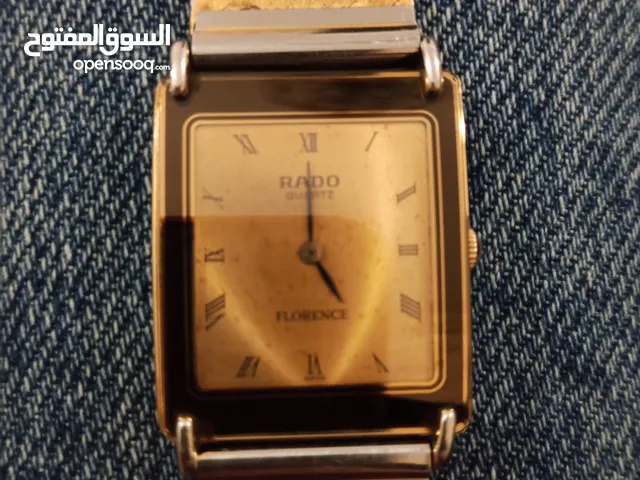 ساعه رادو فلورنسا موديل ال1986 استعمال قليل  اصليه.