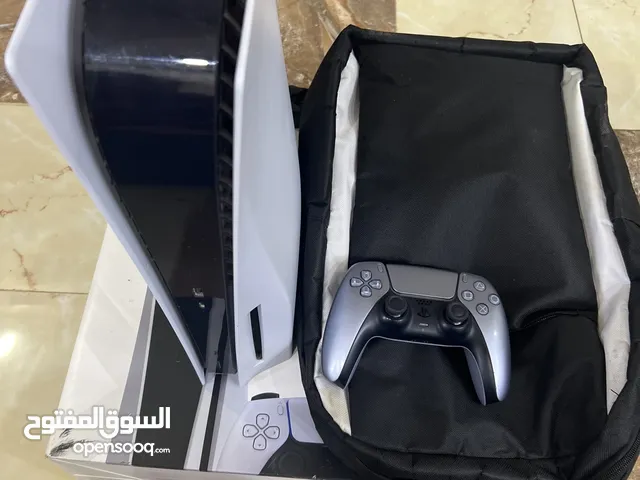 بلايستيشن 5Ps5 مستعمل نظيف مع جهاز والشنطة