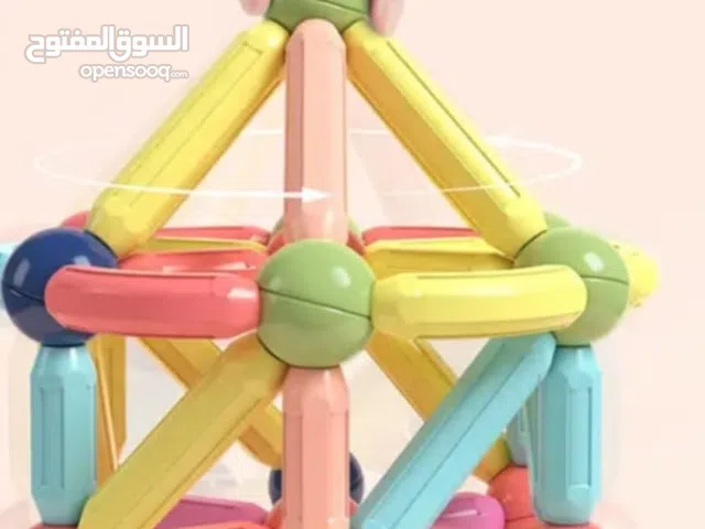 قطع ألعاب مغناطيسية للأطفال آمنة الحواف