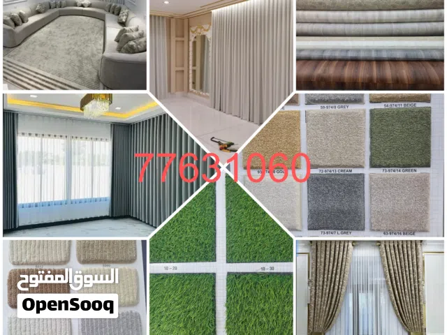 Curtains selling and fixing