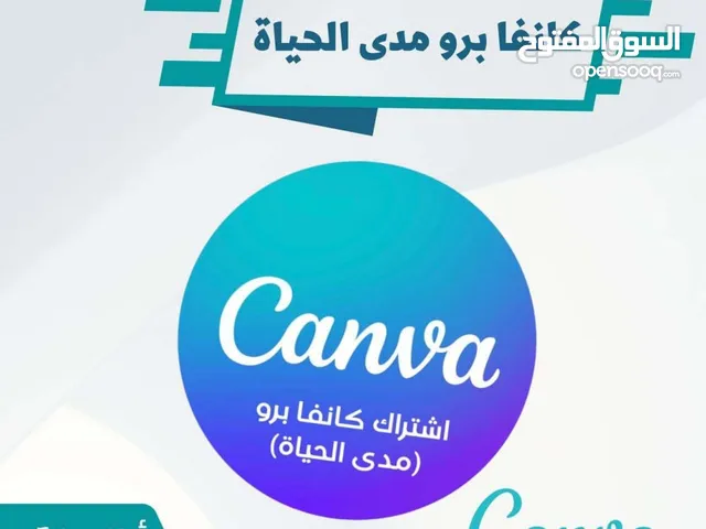 حساب كانفا برو مدى الحياة مع الضمان لمدة سنة