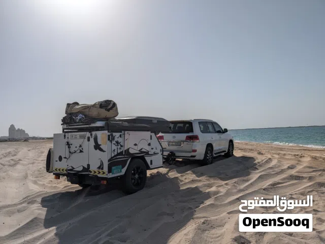Off-road Camping Trailer with toilet قالوصة تخييم مع حمام