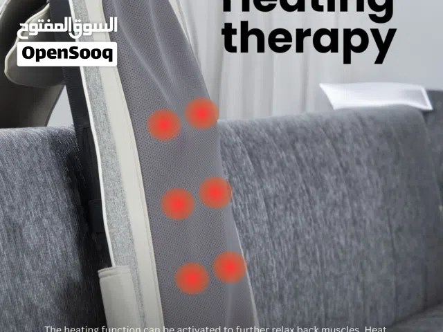 جهاز تدليك لعلاج آلام الظهر,نظام الاهتزاز,المتنقل في السيارة والمكتب والبيت, ,مكفول سنة,شامل التوصيل