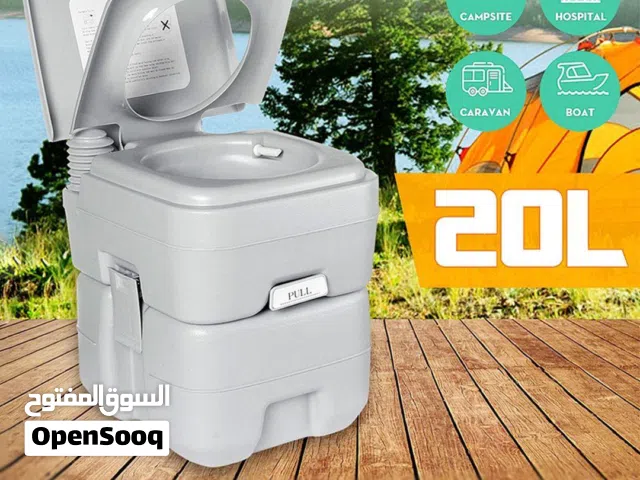 كرسي حمام صحراوي – مرحاض إفرنجي متنقل عملي وقوي  حل ذكي ومريح للاستخدام المنزلي أو أثناء السفر، م