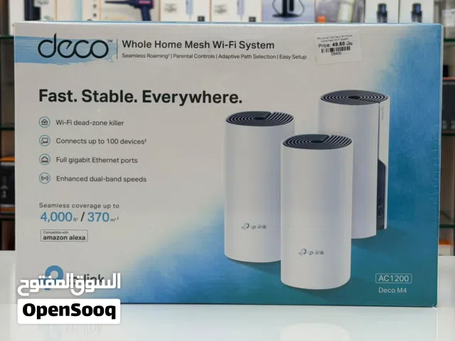 Brand New TP-Link Deco M4 in Oman  Stable Connectivity