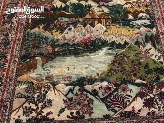 للبيع سجاد ايراني يدوي صوف وحرير احجام متنوعة