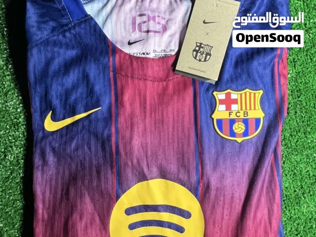 تيشيرت برشلونة 25/26 نسخة اللاعبين الاصلية