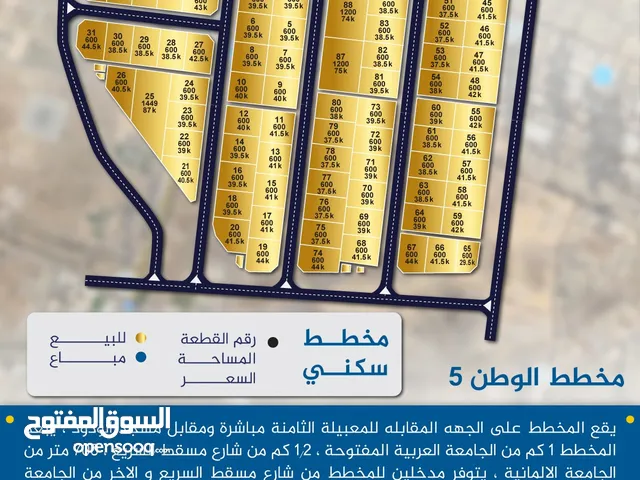 Residential Land for Sale in Muscat Seeb